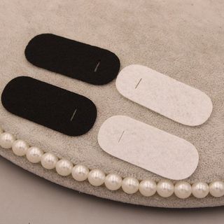 Set 10c Phôi nỉ kẹp tóc - Miếng vải dạ lót kẹp loại Oval/Elip H95