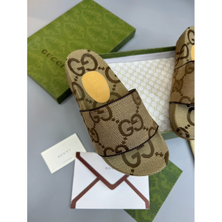 ⚡️ ʜàɴɢ ᴍớɪ ᴠề🔥 Dép lê nam 𝔾𝕦𝕔𝕔𝕚 xám lưới fullbox