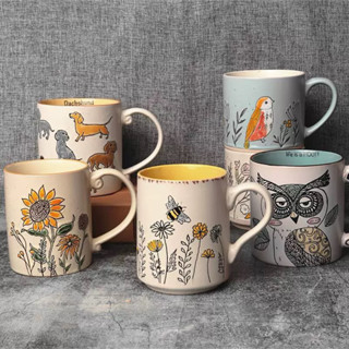  Tặng muỗng sứ - Ly sứ cốc cafe dung tích lớn nhiều mẫu đẹp 