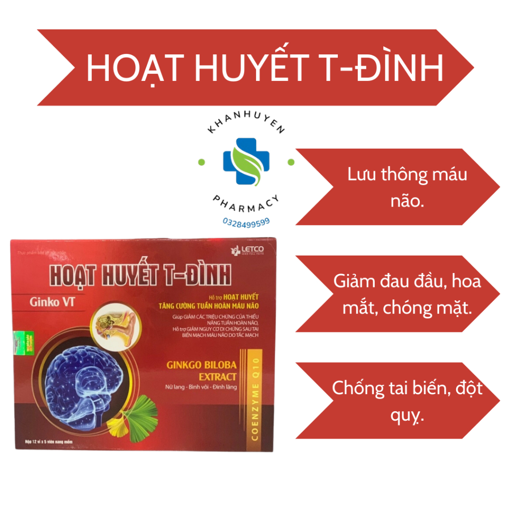 Hoạt huyết T-đình Letco