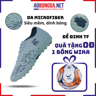 Giày Đá Bóng Jogarbola 190424b Chính Hãng, Giày Đá Banh Sân Cỏ Nhân Tạo Lưỡi Gà Mỏng Ôm Chân