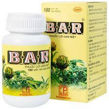 Lợi gan mật Bar Pharmedic các bệnh về gan