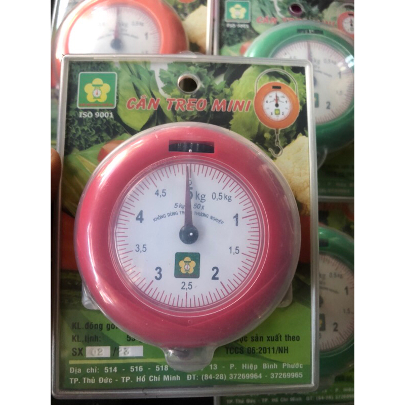 Cân treo mini cầm tay NHƠN HOÀ 5kg hàng chính hãng