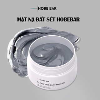 Mặt Nạ Đất Sét HOBEBAR Làm Sạch Sâu Se Khít Lỗ Chân Lông Cấp Ẩm Cho Làn Da 55g