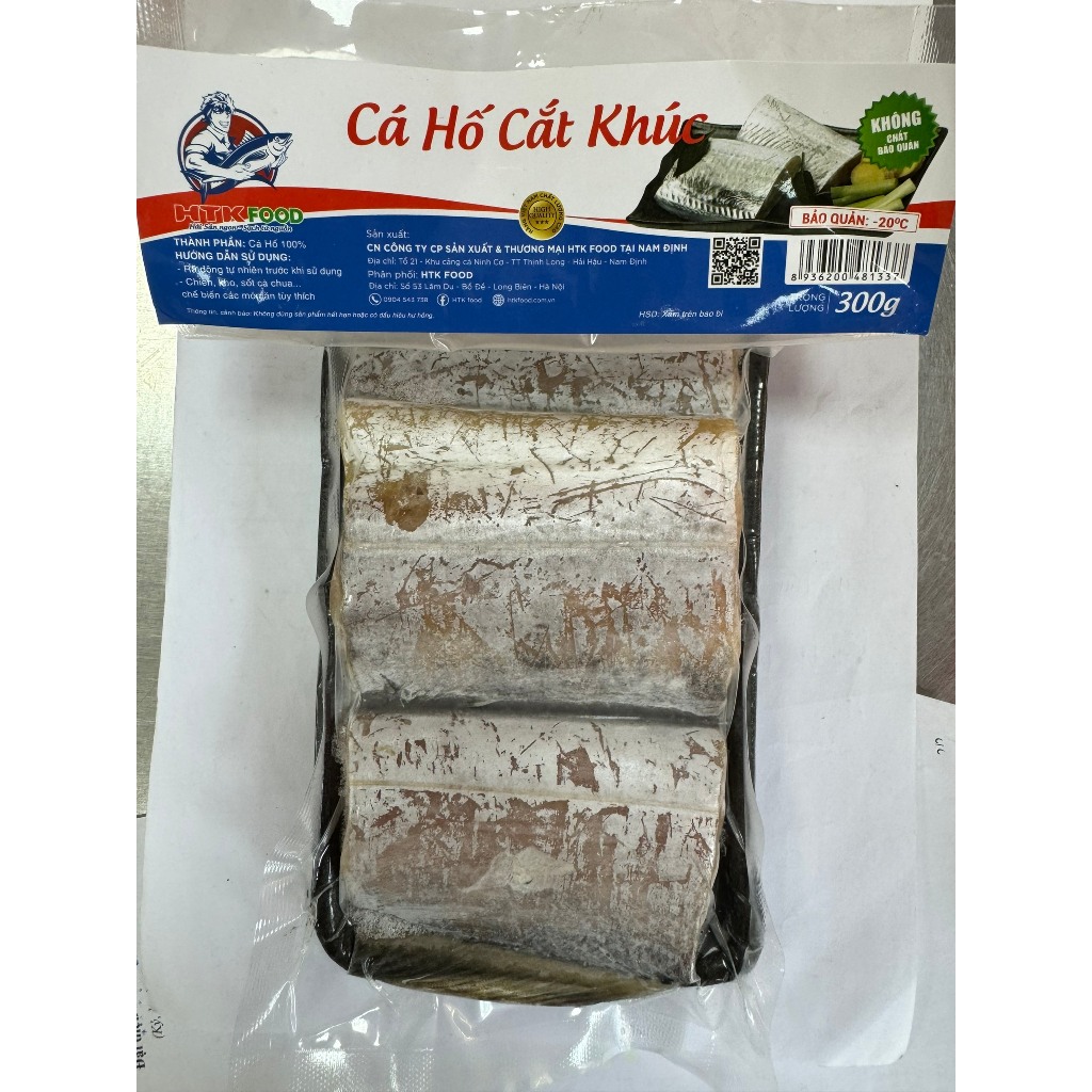 Cá Hố cắt khúc HTK khay 300gr, cá hố sơ chế sẵn chiên/rán thơm ngon tiện lợi [HN giao hàng hỏa tốc] - Ảnh 2
