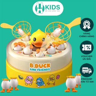 Đồ chơi bắt vịt nhảy múa vui nhộn X KIDS câu cá có đèn nhạc bàn xoay 360 độ rèn luyện tập trung phản xạ cho trẻ em