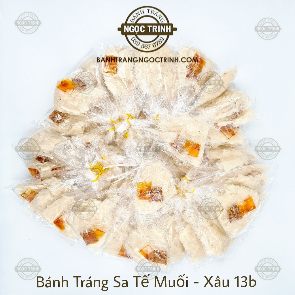 (Xâu 13/Túi) Bánh Tráng Sa Tế Muối
