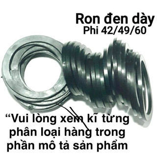 Ron Cao Su- Gioăng Cao Su Size Từ 21 Đến 60 Dùng Cho bồn Nước
