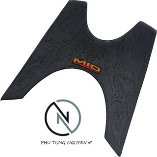 Thảm lót chân Mio Maximo,Thảm lót để chân xe Yamaha MIO đời đầu - tấm trải sàn gác chân cao su, giá tốt