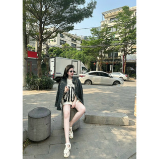 Áo khoác sơ mi dio cực cháy hàng , from chuẩn DÀI GIẤU QUẦN CÚC ĐỒNG giá cạnh tranh kèm video ảnh thật