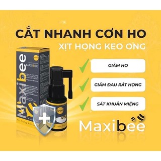 Xịt họng keo ong Maxibee đậm đặc
