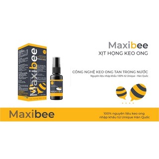 Xịt họng keo ong Maxibee đậm đặc