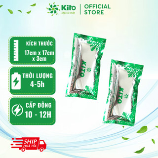2 Túi Đá Khô Cho Áo Điều Điều Hoà KITO Chính Hãng Giúp Điều Hoà Lạnh Sâu Nhanh, Mát Hơn 350g