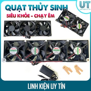 Quạt thủy sinh bể cá - Làm mát bể cá SIÊU MẠNH mà ÊM Ái giảm nhiệt độ hút mùi không ồn (ĐỦ BỘ LÀM SẴN)