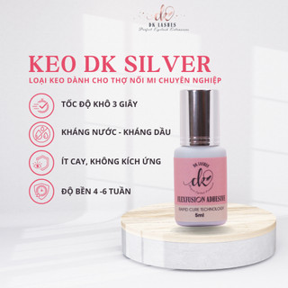 Keo nối mi siêu bền DK Lashes - ít cay - 3 loại với tốc độ khô 1s, 2s và 3s -  Siêu bền 5ml