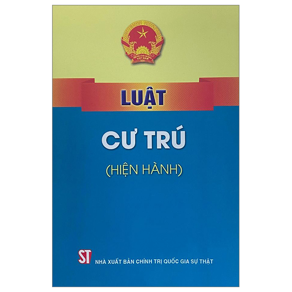 Sách - Luật  Cư trú (Hiện hành)
