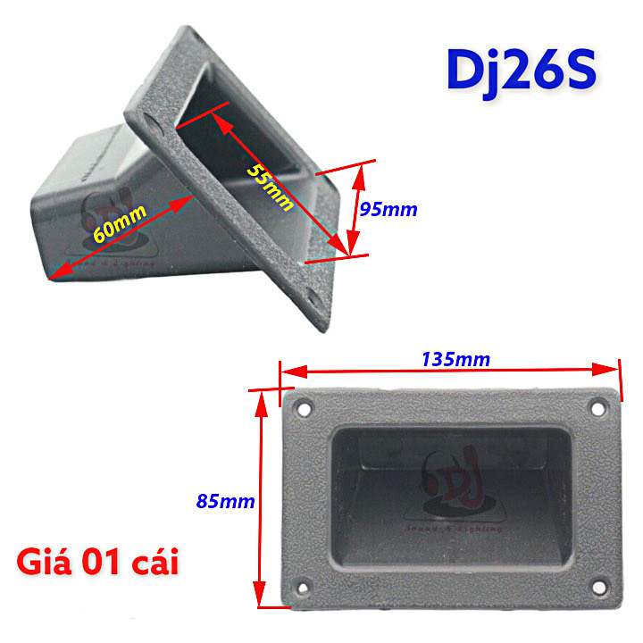 Tay xách thùng loa 01 cái, quai xách thùng loa sân khấu, tay nắm nhựa loa thùng, loa thung keo tay, 