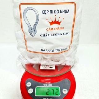 [HOT DEAL ] Khoen móc rido treo rèm màn cửa ( 1 bịch 100 cái) Móc Treo Rèm Vải Rèm Ri Đô Nhựa hiệu Cẩm Thành