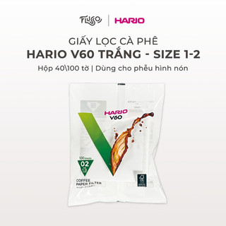 GIẤY LỌC CÀ PHÊ HARIO, ORIGAMI V60
