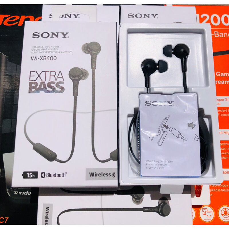 [SHIP HỎA TỐC] Tai nghe Bluetooth Sony WI-XB400  - Hàng Mới  Fullbox | BigBuy360 - bigbuy360.vn