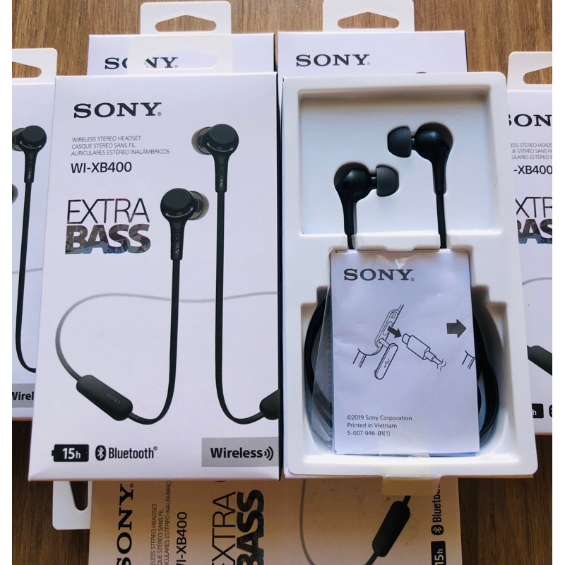 [SHIP HỎA TỐC] Tai nghe Bluetooth Sony WI-XB400  - Hàng Mới  Fullbox | BigBuy360 - bigbuy360.vn