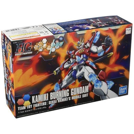 Mô Hình Lắp Ráp HG Kamiki Burning Gundam Bandai 4573102577214 - Siêu Mô Hình