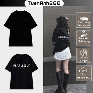 Áo Thun Nam Nữ Form Rộng 100% Cotton Premiun The Godmother Fearlessly