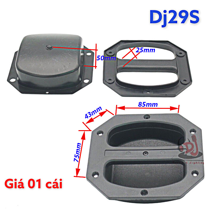 Tay nắm thùng loa sân khấu 01 cái, quai xách nhựa  Phụ Kiện