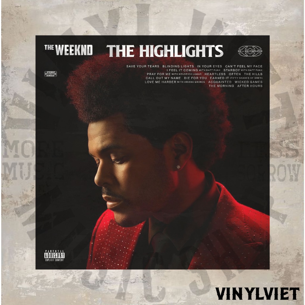 Đĩa Than The Weeknd - The Highlights - Vinyl
