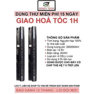 Pin Dell Inspiron Vostro 3578 3568 3576 3478 3467 3567 3468 5558 3458 3558 5558 5758 5559 - BẢO HÀNH 12 THÁNG