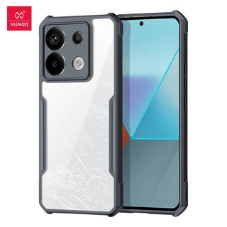 Ốp lưng Redmi Note 13 Pro 5G / Redmi Note 11 Pro hiệu XUNDD Lưng trong viền màu chống ố vàng chống va đập