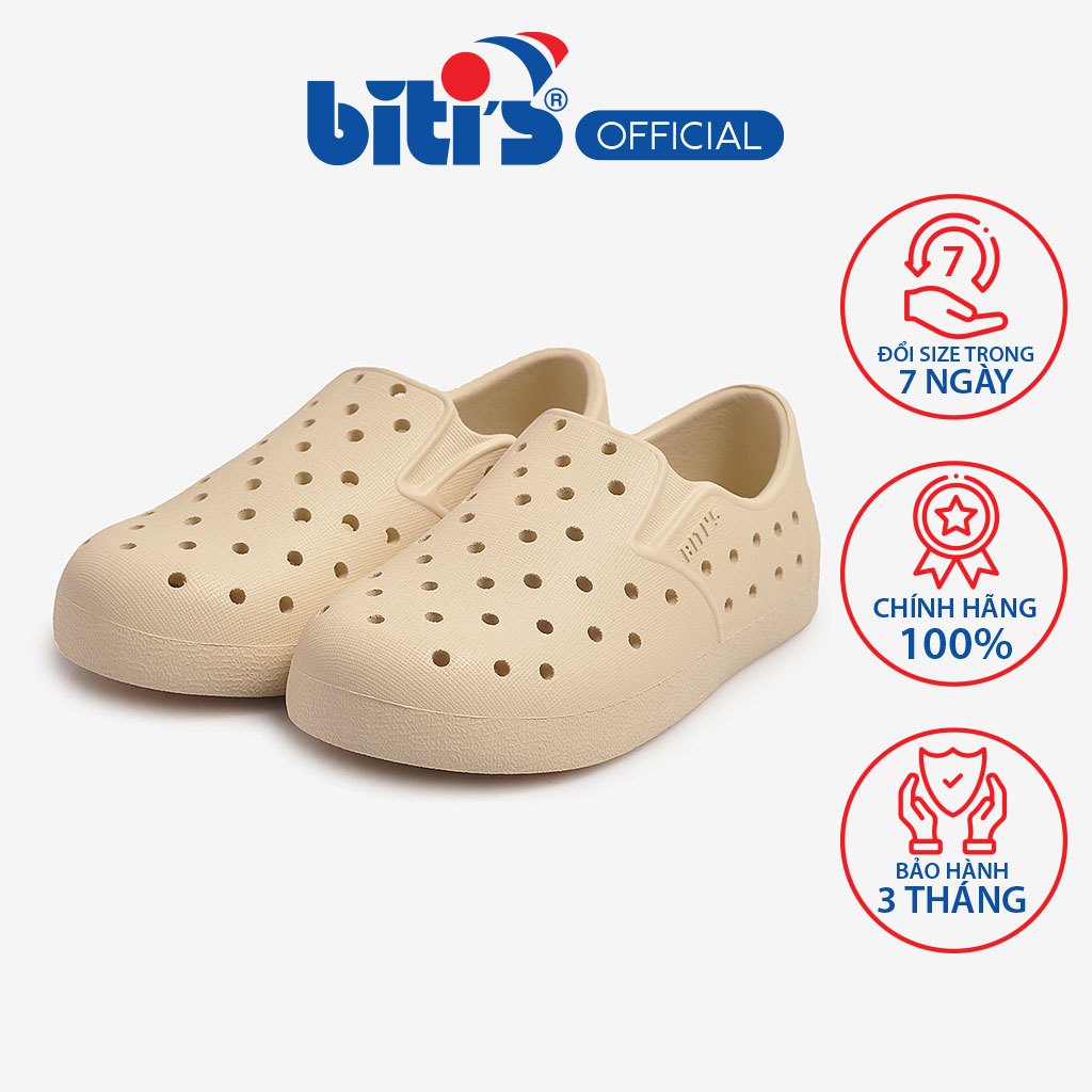 Giày Thông Dụng Eva Phun Bé Trai Biti's E-Flow BSB004001KEM (Kem)