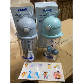 Bình nước inochi 450ml cho bé quà tặng sữa vinamilk