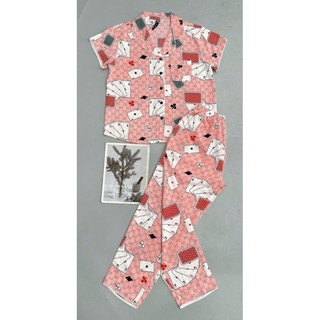 Bộ pijama lụa mặc nhà có bigsize