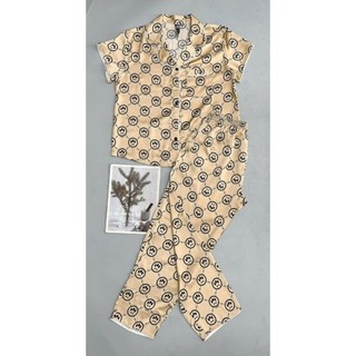 Bộ pijama lụa mặc nhà có bigsize