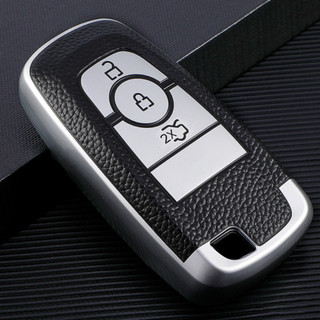 Bao da chìa khoá Ford Ecosport, Everest, Ranger, Explorer Bằng nhựa TPU V29