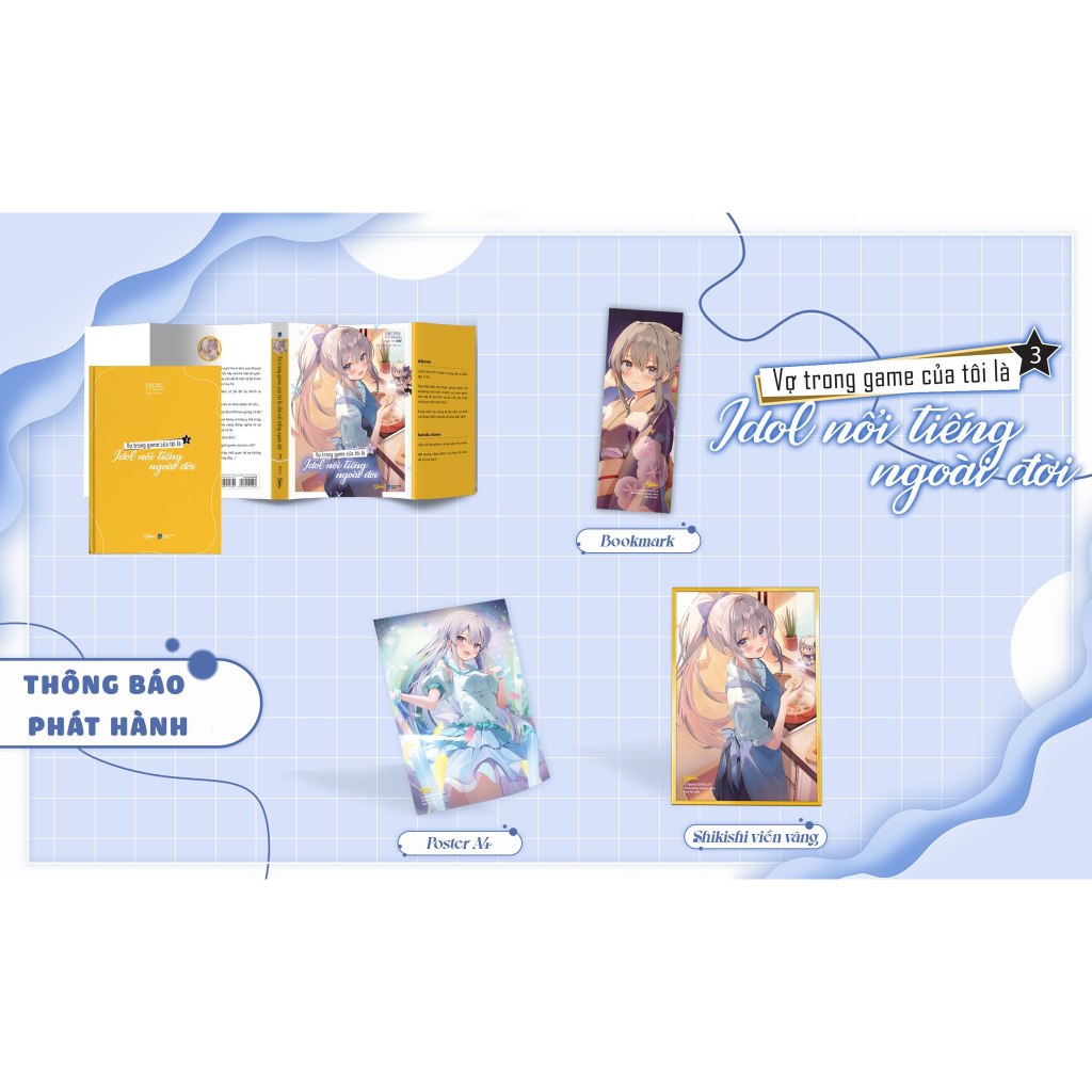 Bản Đặc Biệt + Poster - Vợ Trong Game Của Tôi Là Idol Nổi Tiếng Ngoài Đời - Tập 3 - Fen's Notebook