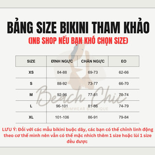 BEACHCHIC Smocked Basic Bikini Tie Side - Bikini 2 mảnh smock phong cách boho