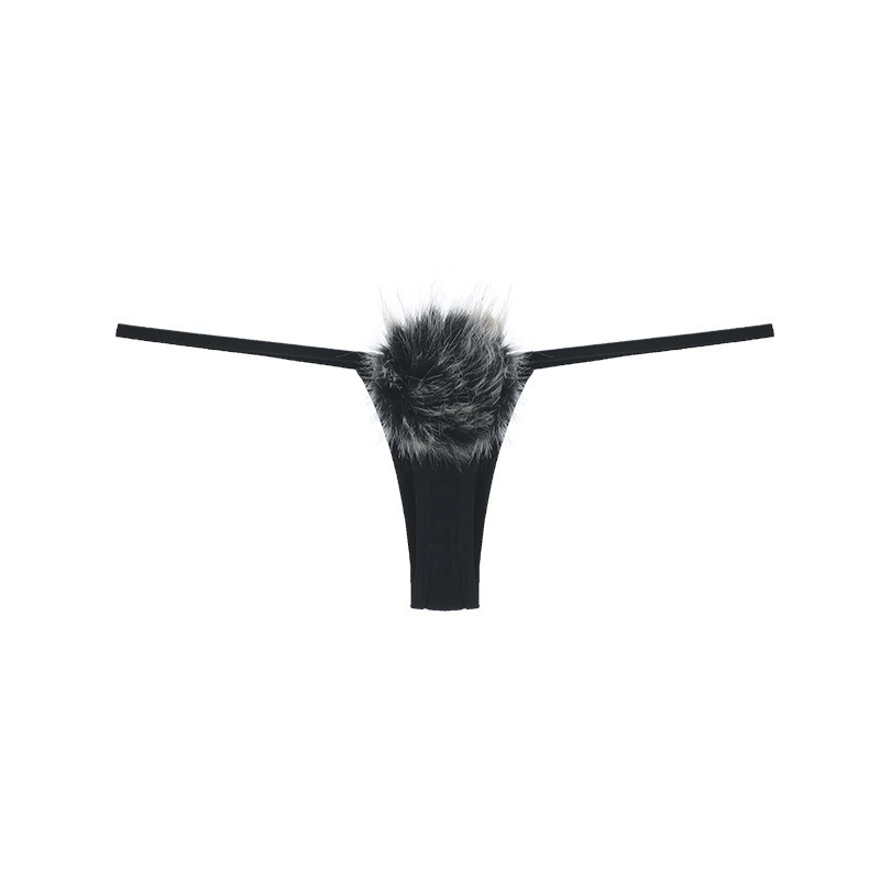 Quần lót đuôi cáo sexy đáng yêu quần chip đuôi hồ ly đen trắng dễ thương / phụ kiện cosplay đáng yêu BIKI HOUSE T322 | BigBuy360 - bigbuy360.vn