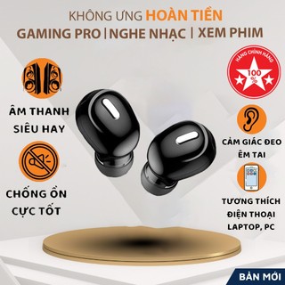 Tai Nghe bluetooth x9, tai nghe không dây 5.0 mini Illunt X9 Kèm Mic 1 tai nghe