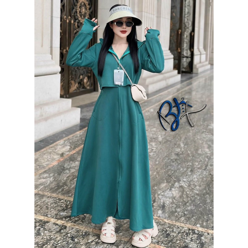 Áo Chống Nắng Toàn Thân Nữ From Dài Rộng Chất Vải Umi Hàn UPT50+ Chống Tia UV-  Xưởng may NQH