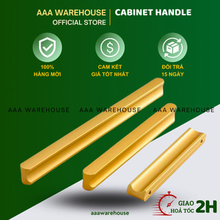 Tay nắm tủ cao cấp màu vàng/ đen có đủ kích cỡ - Tay tủ, tay nắm cánh tủ