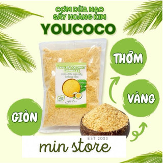 Vụn dừa nướng hoàng kim gói 500g