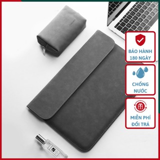 Túi Da Chống Sốc Đựng Macbook/Laptop Kèm Túi Nhỏ Chống Thấm Kháng Nước Túi Da Chống Sốc MacBook Air/Pro 13/14/15/16 inch