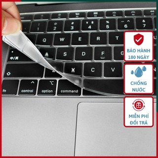 Bảo vệ bàn phím trong suốt cho macbook đủ dòng, miếng lót silicon trong suốt bảo vệ bàn phím macbook pro / air / m1