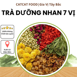 Trà dưỡng nhan 7 vị thảo mộc thanh nhiệt, dưỡng nhan