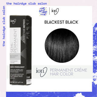  Thuốc nhuộm tóc đen Ion Color Brilliance dạng Semi-Permanent không ám màu có thể bóc sạch 