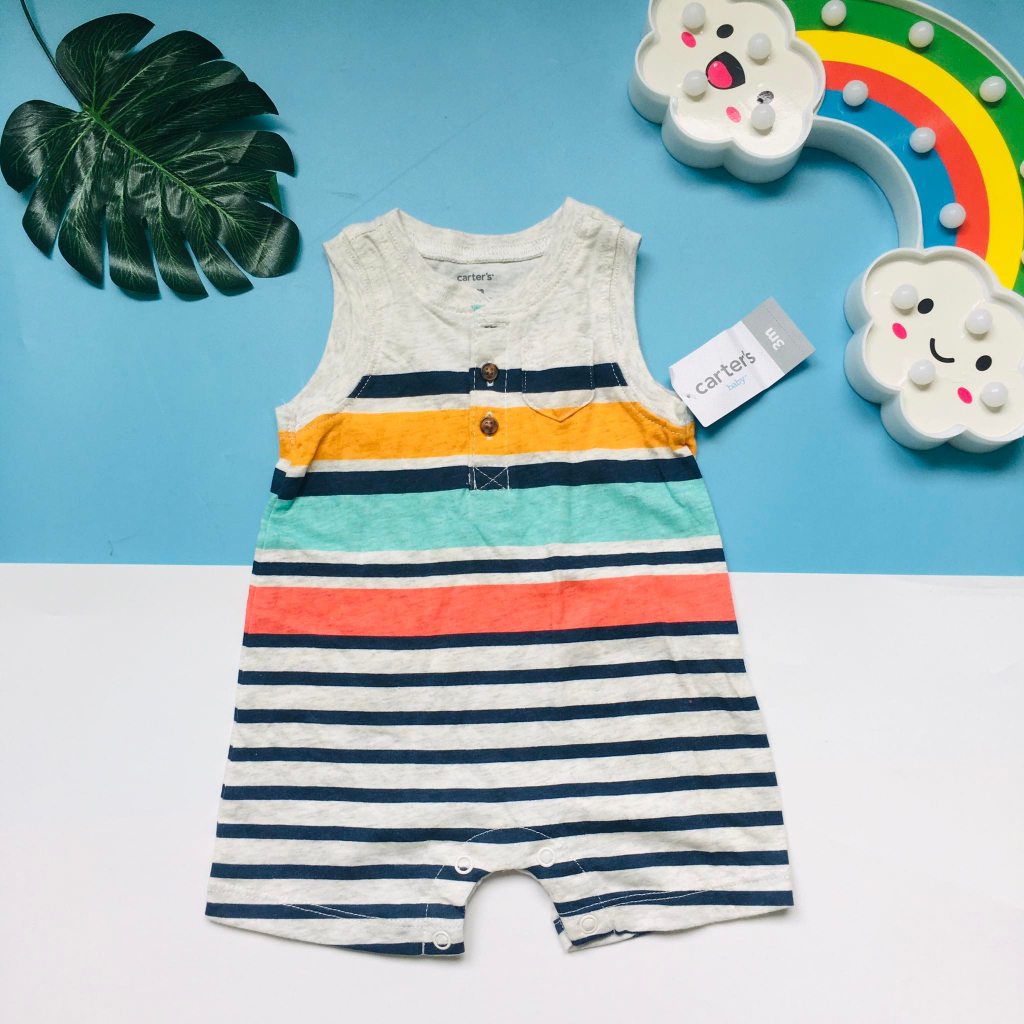 Bộ đồ liền thân đùi xuất dư cho bé trai bé gái