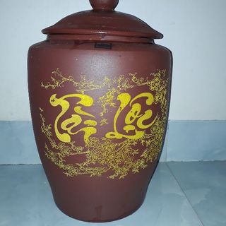 Hũ gạo phong thủy Bát Tràng 15 kg