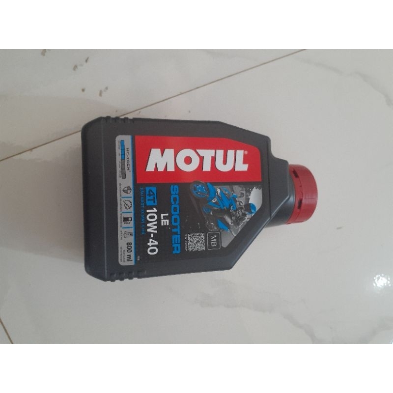 nhớt motul xe tay ga 800ml 10w40 scooter